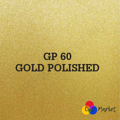 Алюминий для сублимации GP60 Gold Polished (золото перламутр) 300х600х0,5мм Китай
