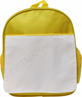 Рюкзак детский для сублимации желтый